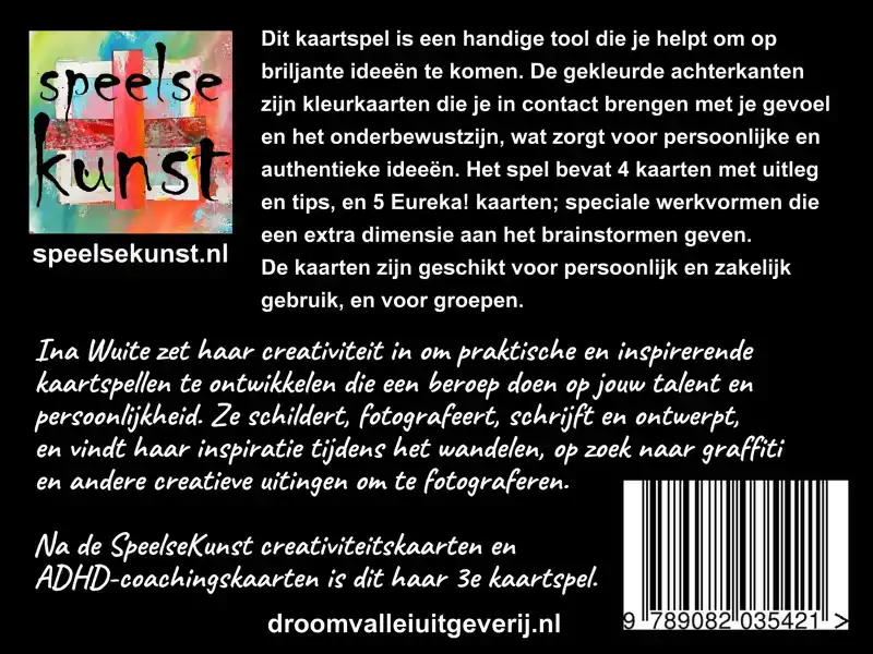 SPEELSEKUNST BRAINSTORMKAARTEN