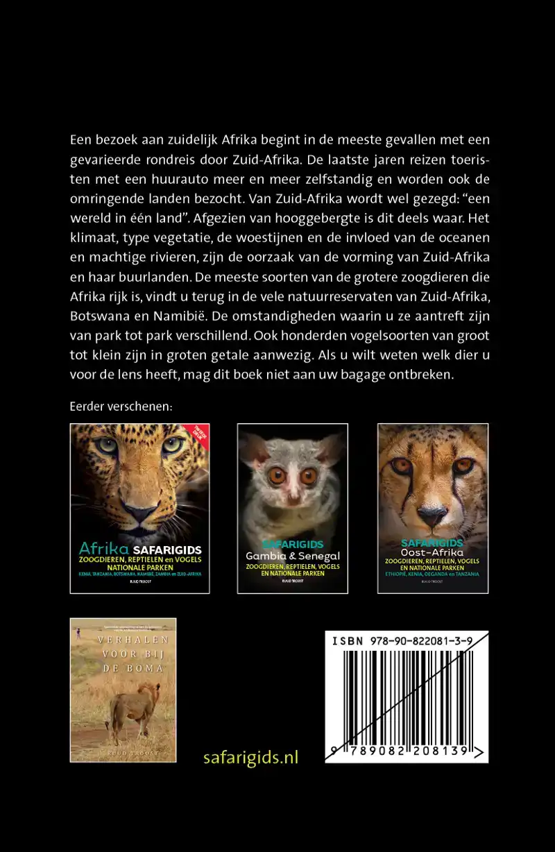 SAFARIGIDS ZUIDELIJK AFRIKA
