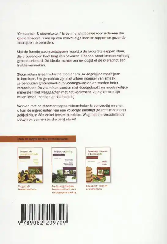 ONTSAPPEN EN STOOMKOKEN