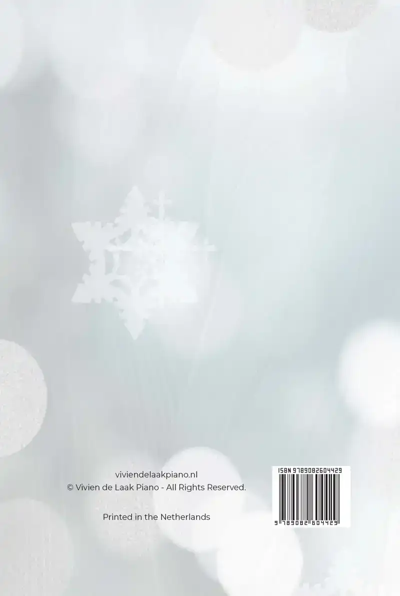 VIVIEN DE LAAK MELODIC PIANO ETUDES FOR THE YOUNG PIANIST (V