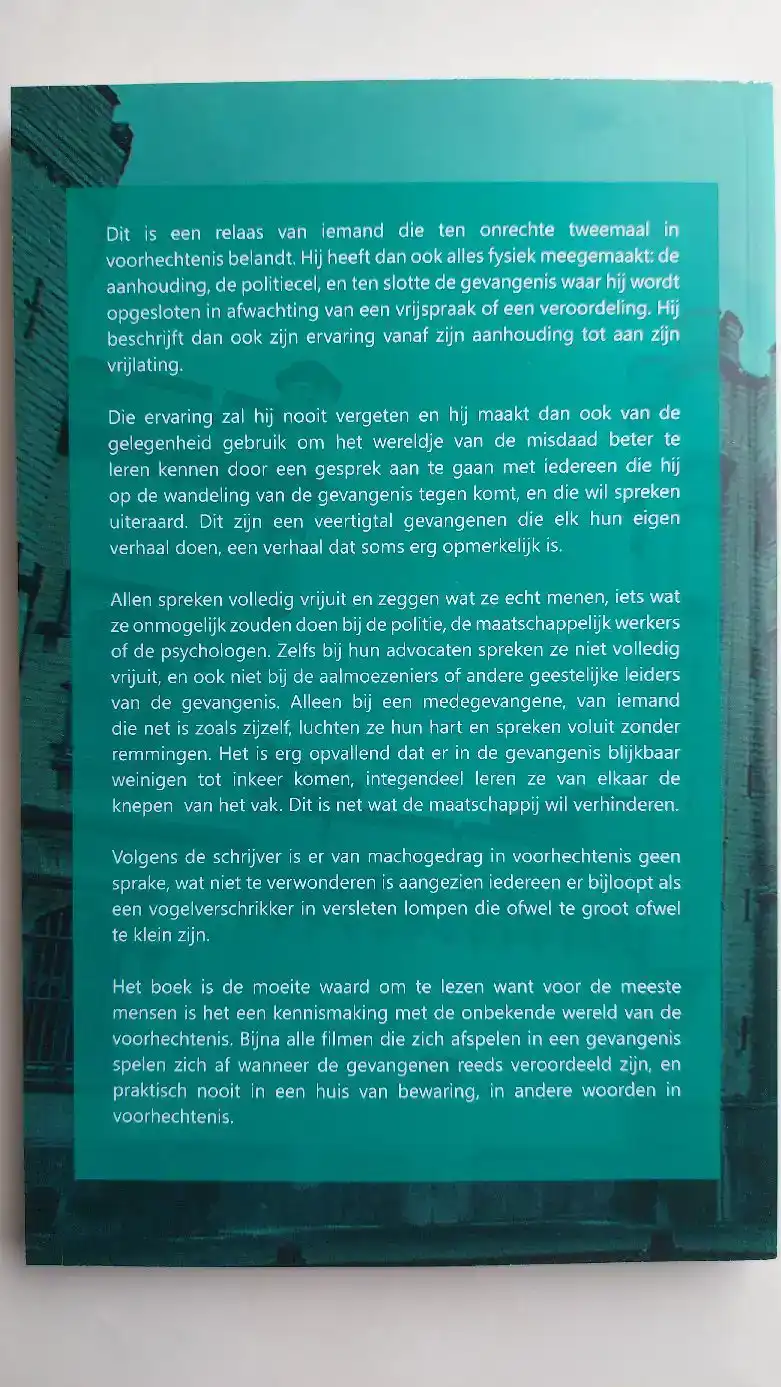 IK WAS IN VOORHECHTENIS