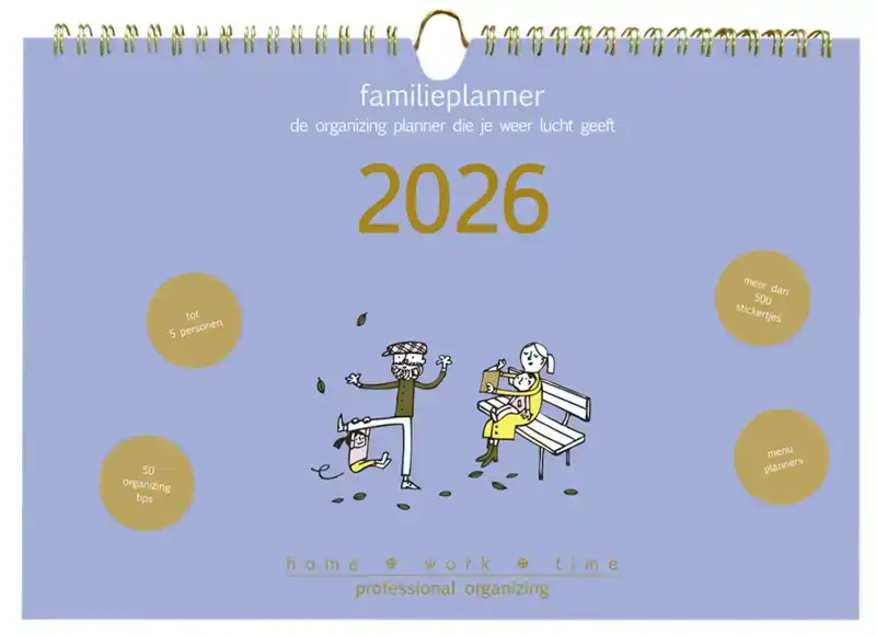 HOMEWORKTIME FAMILIEPLANNER 2026