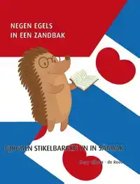 NEGEN EGELS IN EEN ZANDBAK