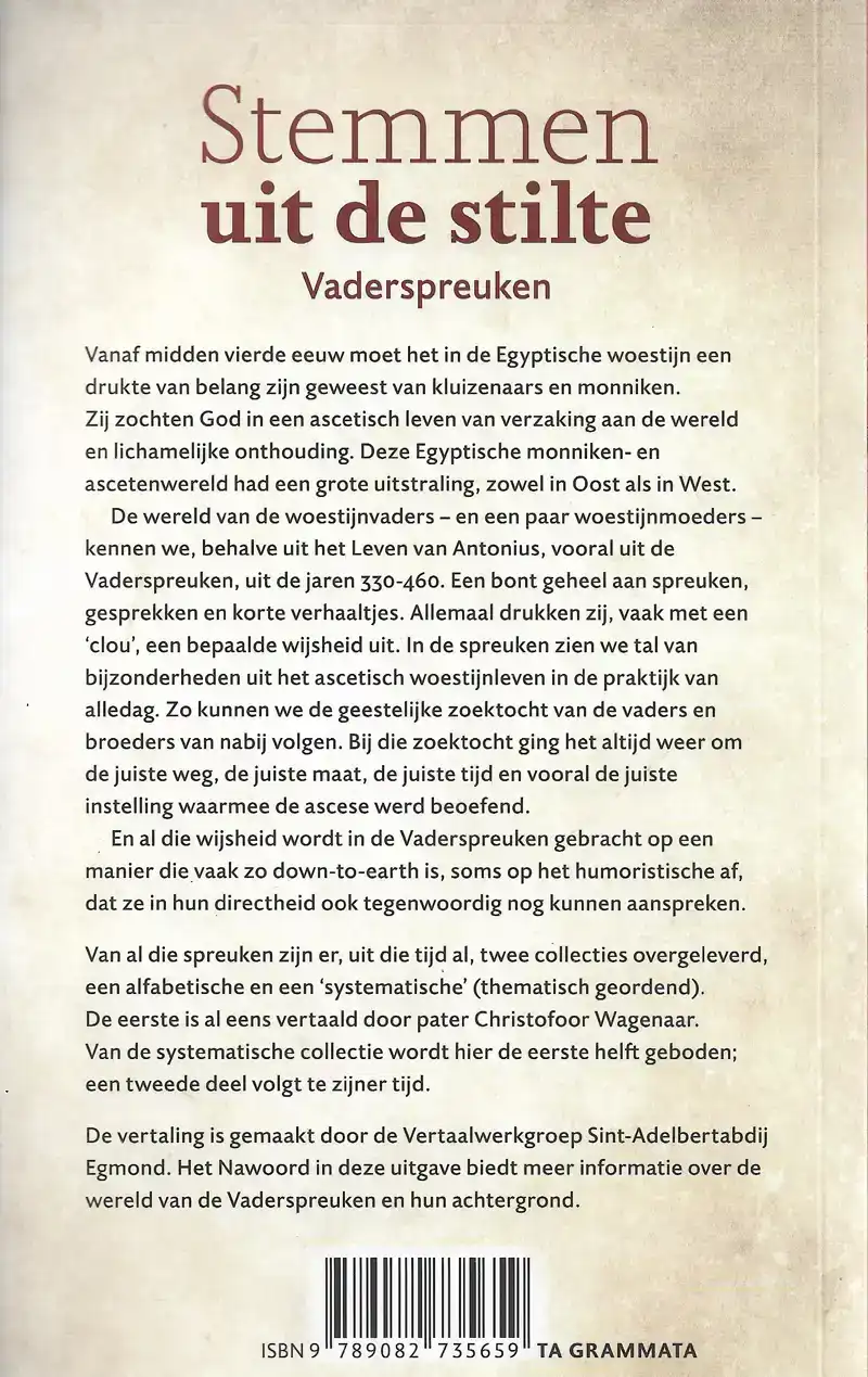 STEMMEN UIT DE STILTE
