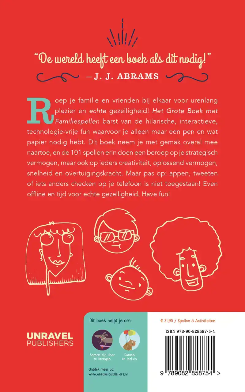 HET GROTE BOEK MET FAMILIESPELLEN