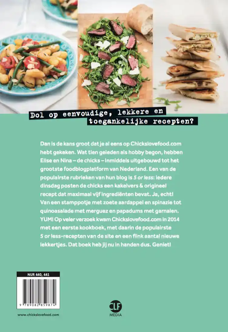 HET 5 OR LESS - KOOKBOEK