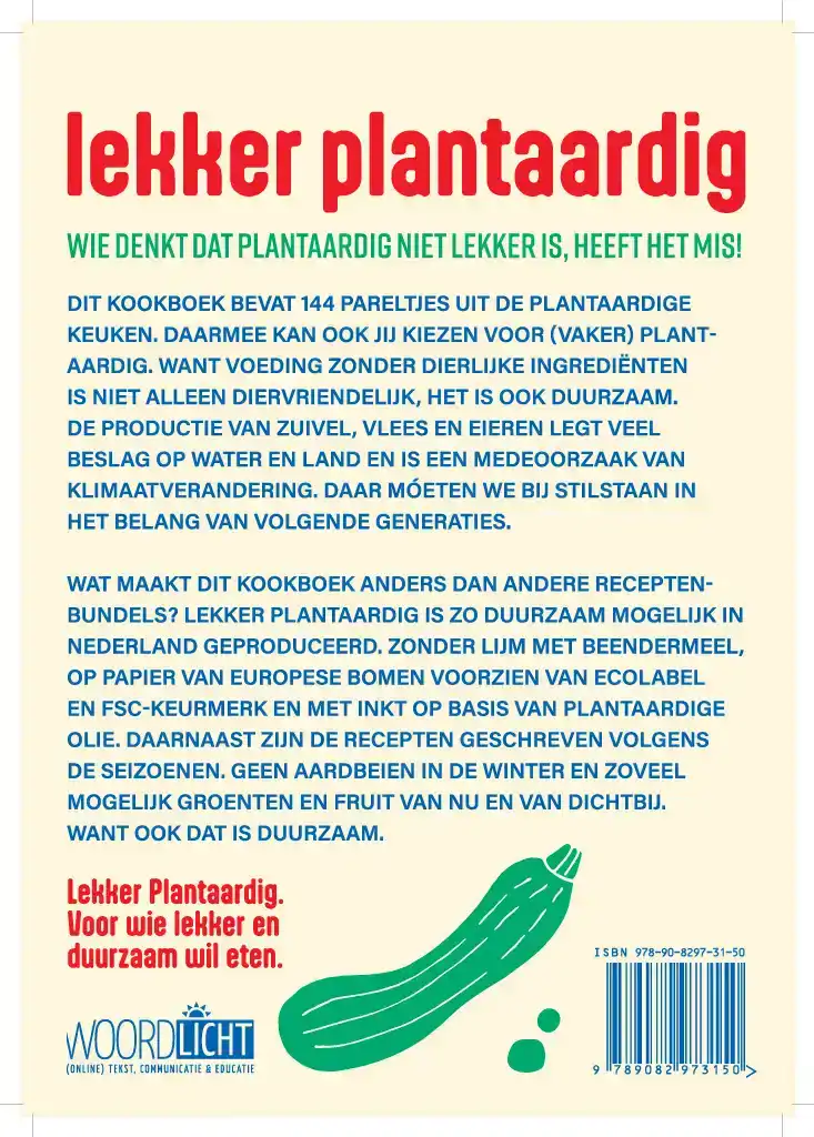 LEKKER PLANTAARDIG 144 VEGAN RECEPTEN