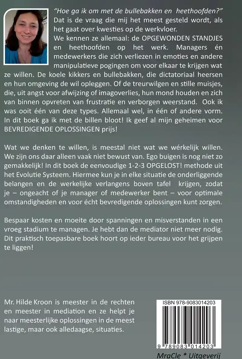 OPGEWONDEN STANDJES EN BEVREDIGENDE OPLOSSINGEN