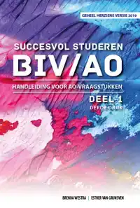 SUCCESVOL STUDEREN VOOR BIV/AO