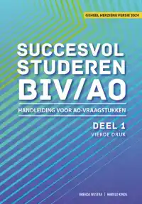 SUCCESVOL STUDEREN VOOR BIV/AO