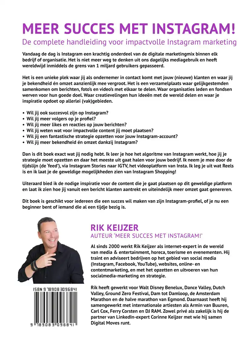 MEER SUCCES MET INSTAGRAM!