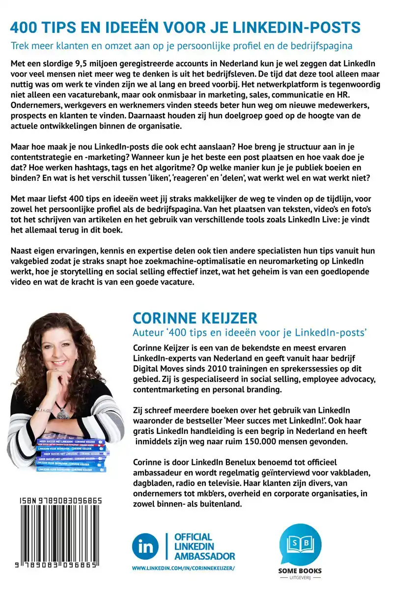 400 TIPS EN IDEEEN VOOR JE LINKEDIN-POSTS
