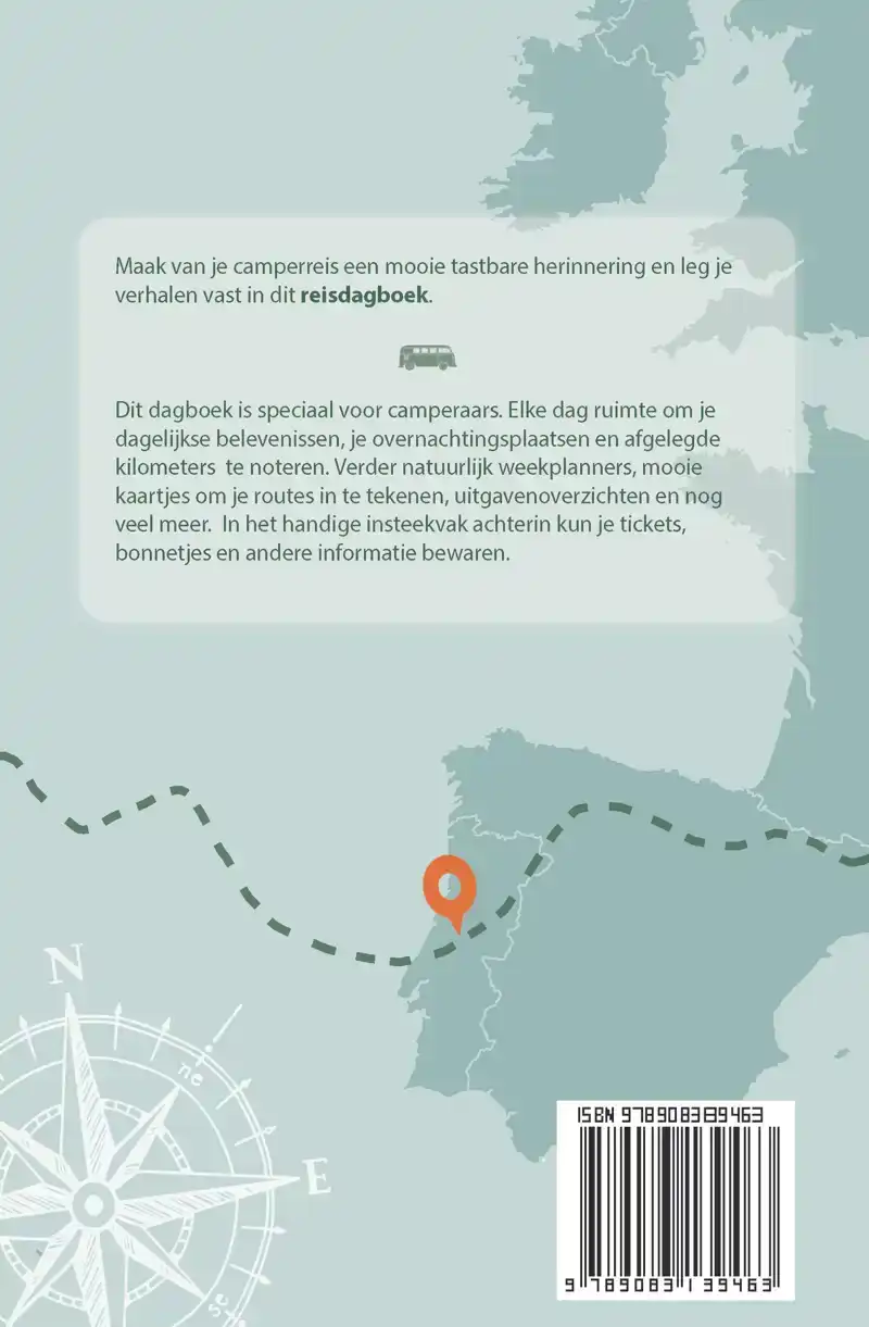 CAMPER REISDAGBOEK