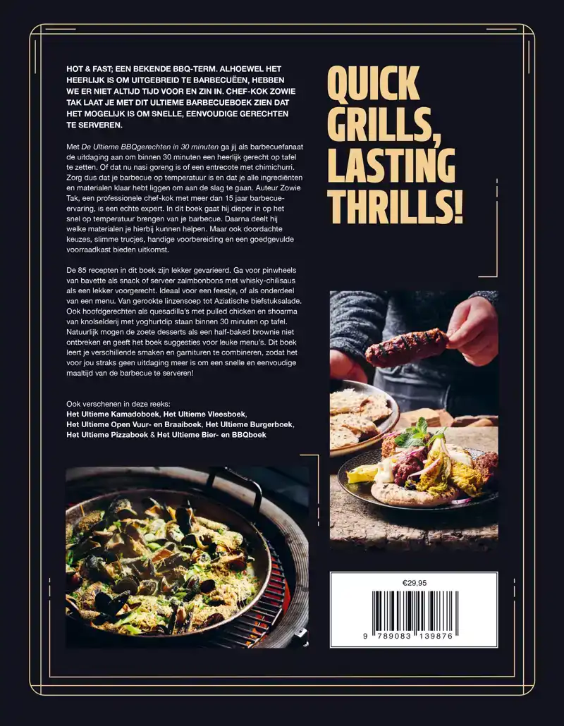 DE ULTIEME BBQGERECHTEN IN 30 MINUTEN