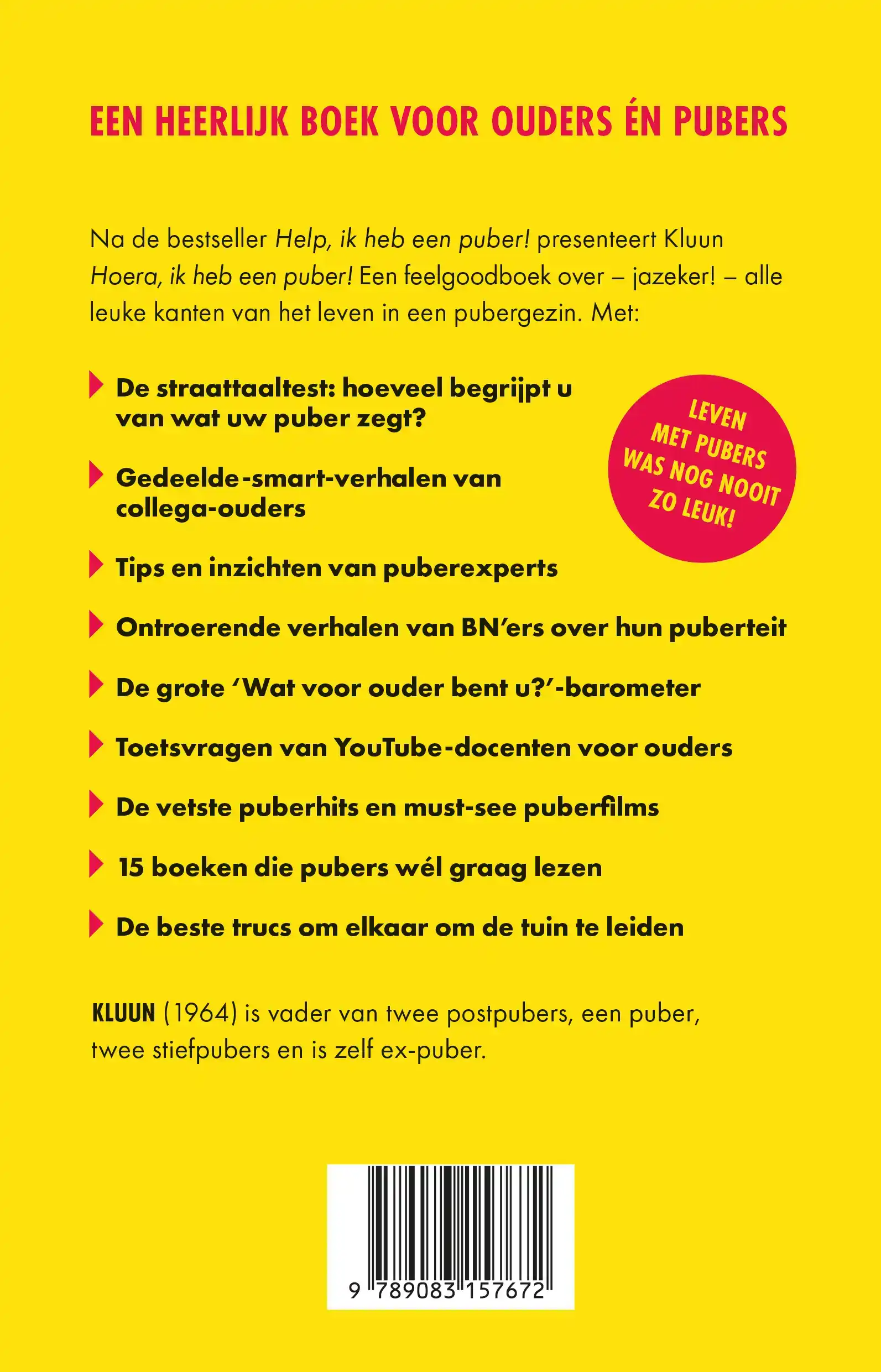 HOERA, IK HEB EEN PUBER!