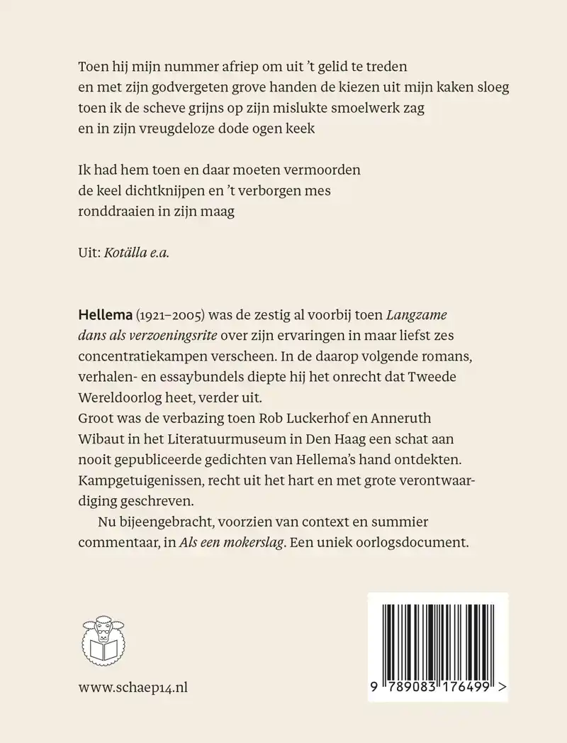 ALS EEN MOKERSLAG