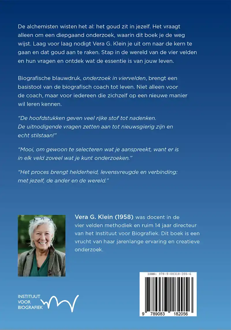 BIOGRAFISCHE BLAUWDRUK