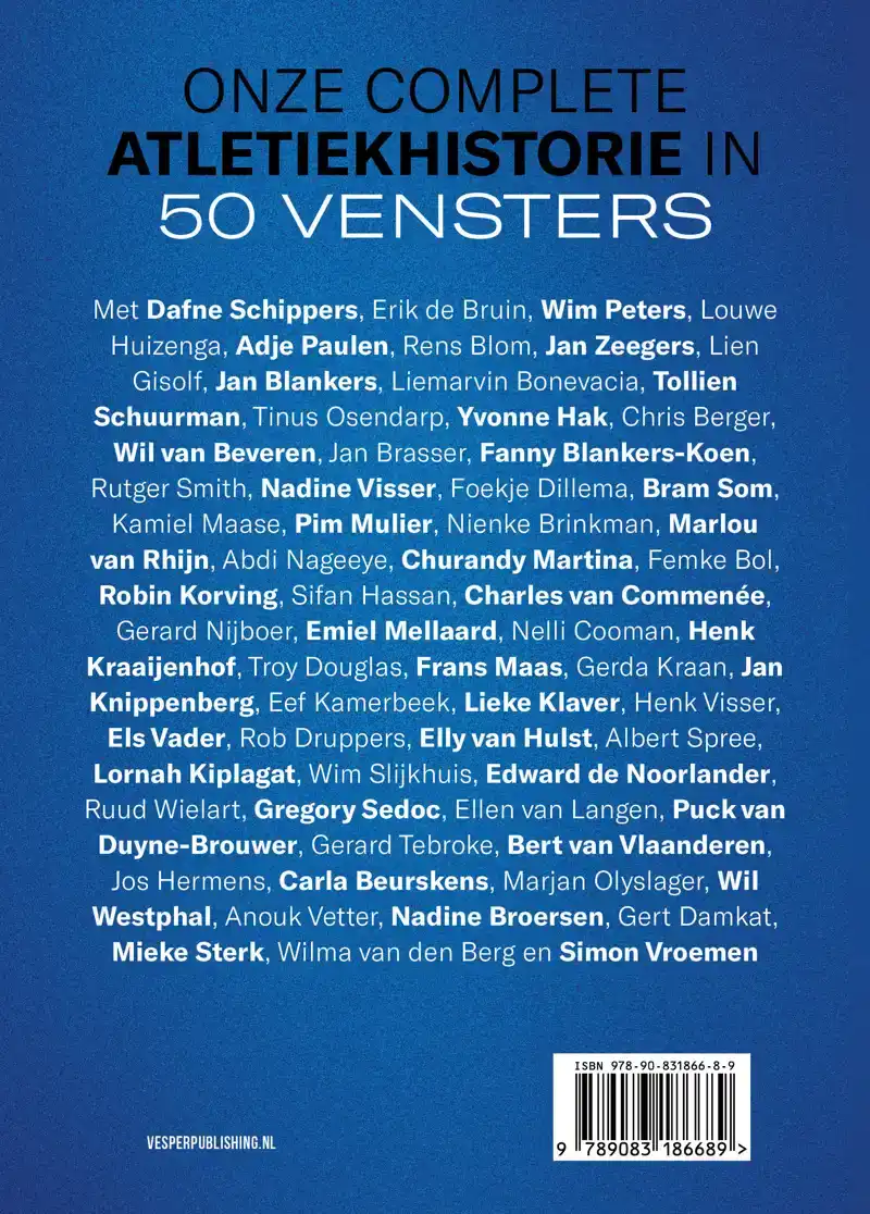 DE CANON VAN DE NEDERLANDSE ATLETIEK