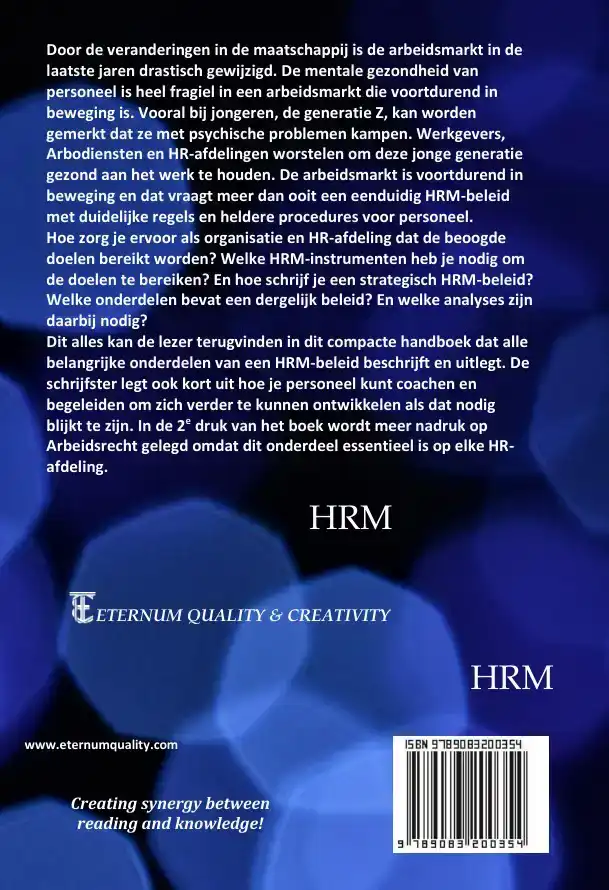 HANDBOEK STRATEGISCH HR-BELEID