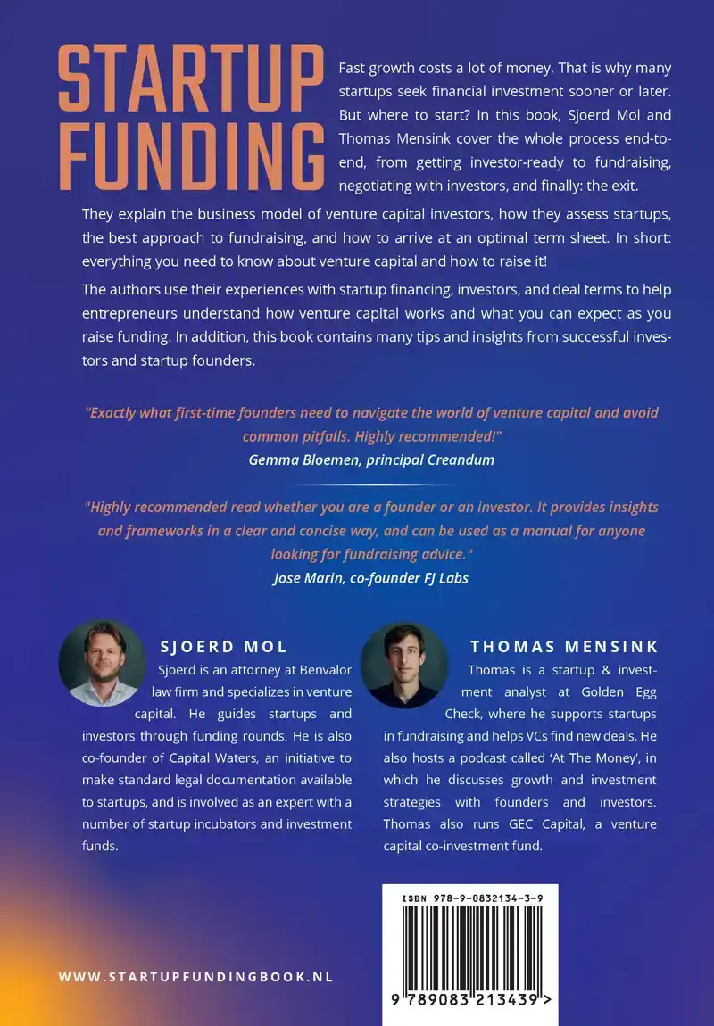STARTUP FUNDING