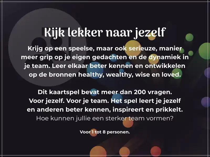 KIJK LEKKER NAAR JEZELF