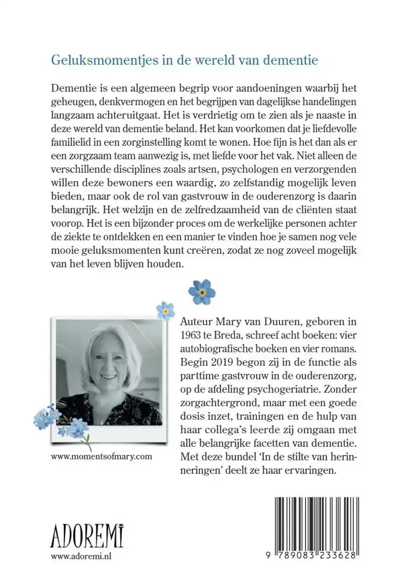 IN DE STILTE VAN HERINNERINGEN