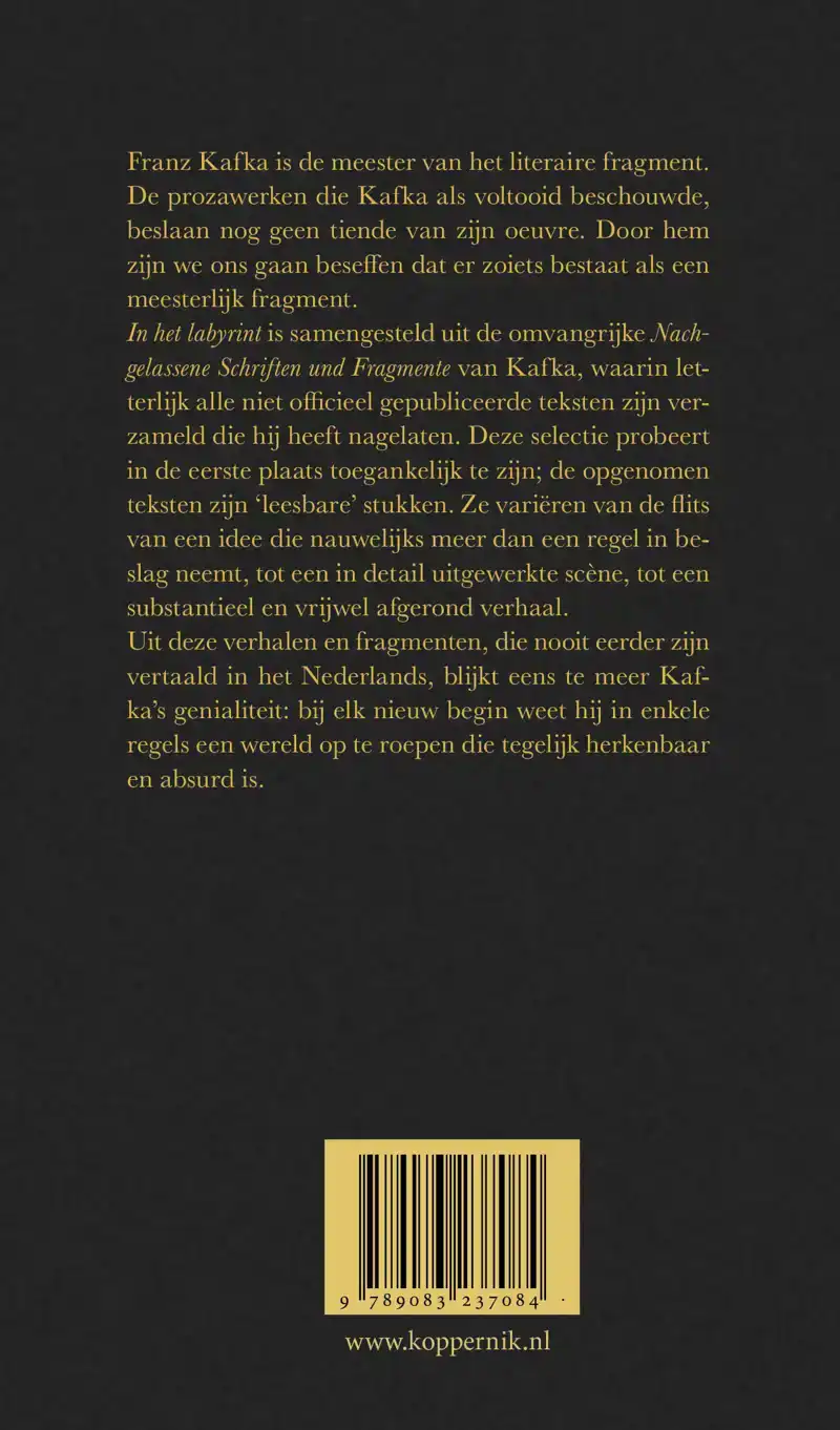IN HET LABYRINT