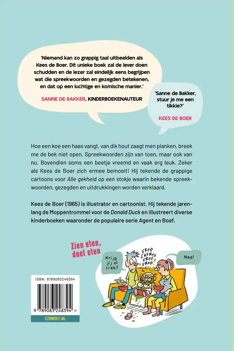 ALLE GEKHEID OP EEN STOKJE