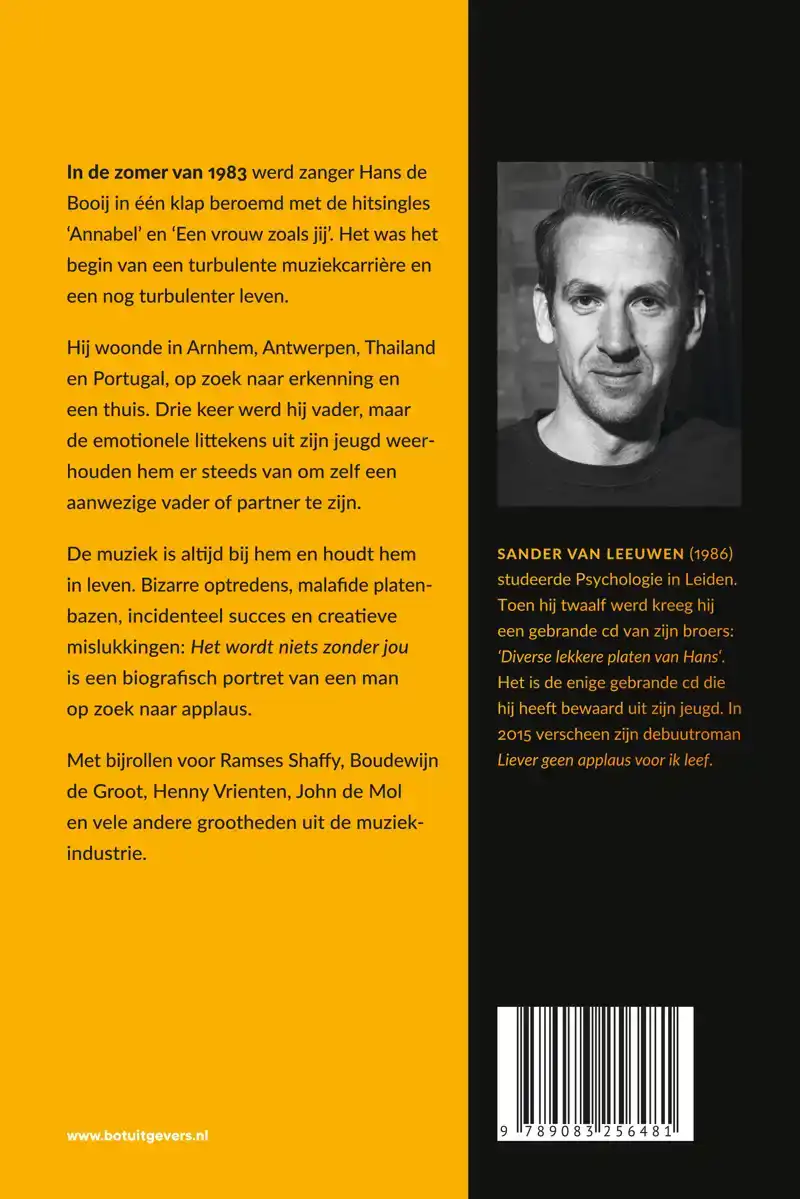 HET WORDT NIETS ZONDER JOU