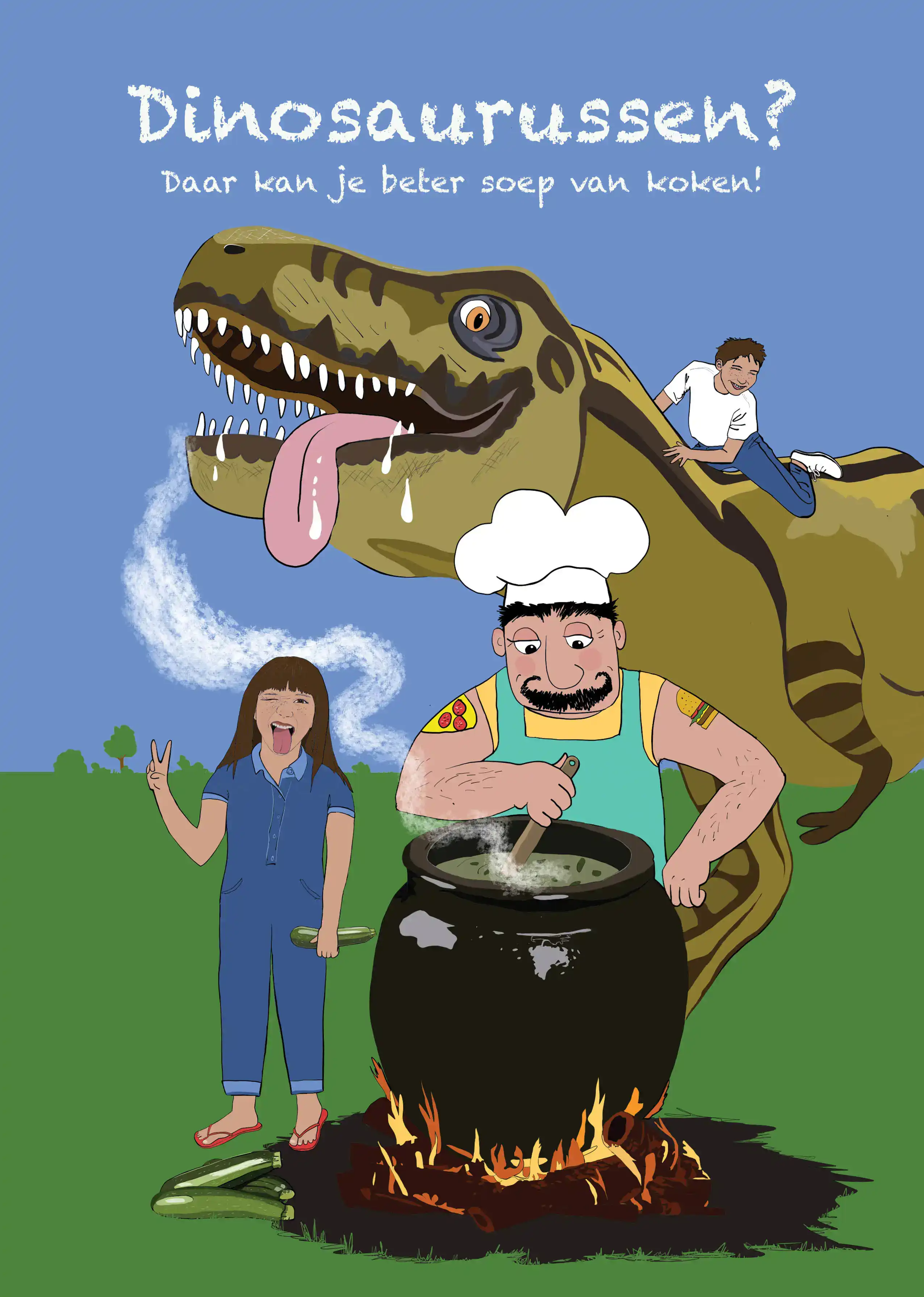 DINOSAURUSSEN? DAAR KAN JE BETER SOEP VAN KOKEN!