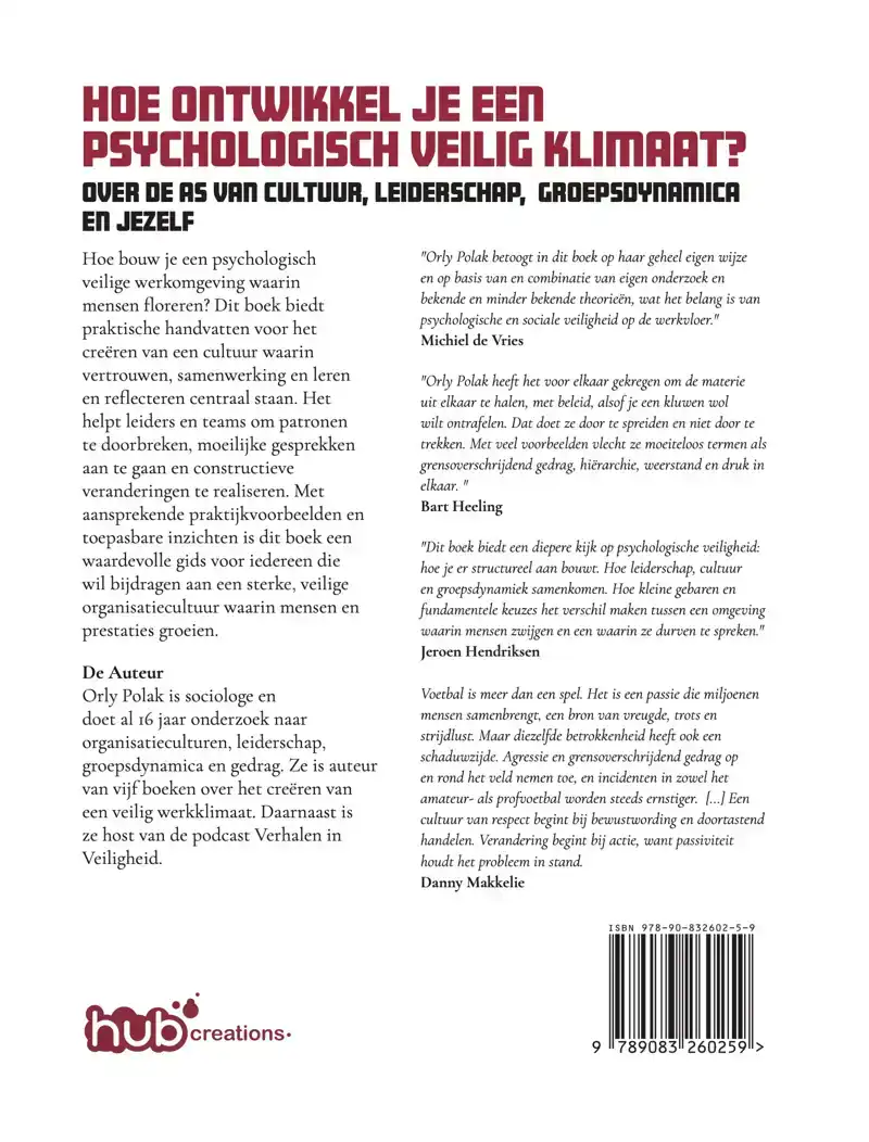 HOE ONTWIKKEL JE EEN PSYCHOLOGISCH VEILIG KLIMAAT?