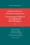 PERSOONLIJK-ONPERSOONLIJKS