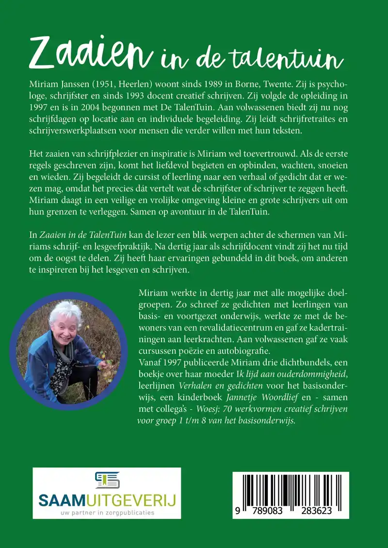 ZAAIEN IN DE TALENTUIN