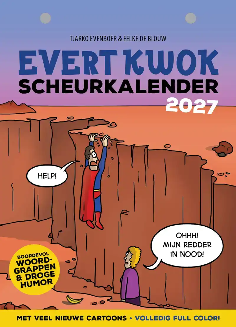 EVERT KWOK SCHEURKALENDER 2027