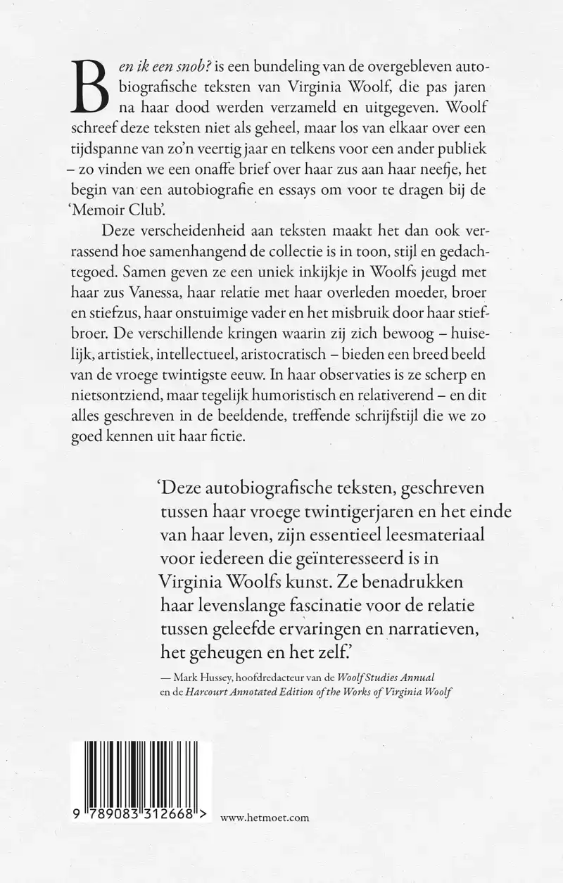 BEN IK EEN SNOB?