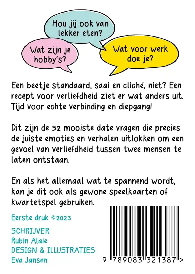 HET DATE VRAGENSPEL DAT JULLIE VERLIEFD MAAKT