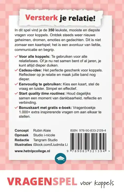 VRAGENSPEL VOOR KOPPELS