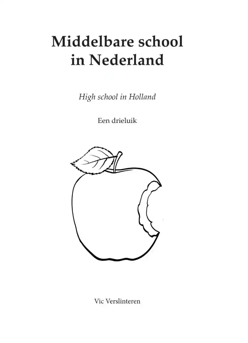 MIDDELBARE SCHOOL IN NEDERLAND