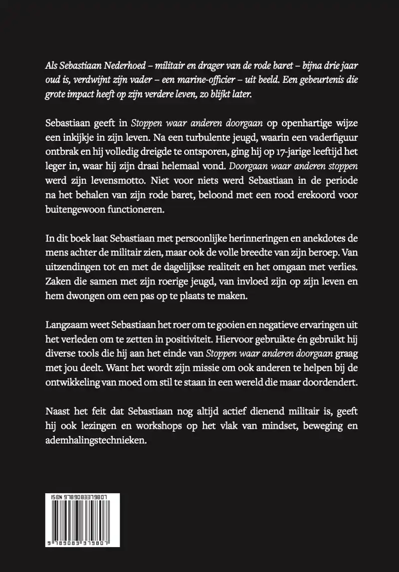 STOPPEN WAAR ANDEREN DOORGAAN