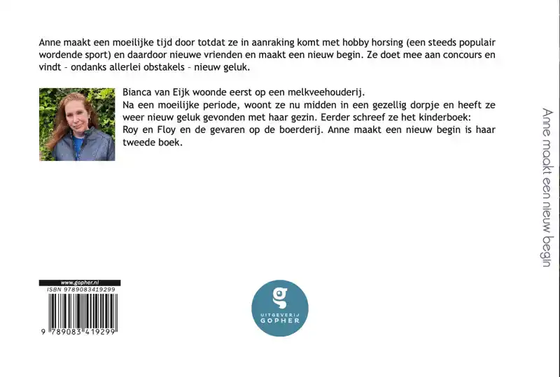 ANNE MAAKT EEN NIEUW BEGIN