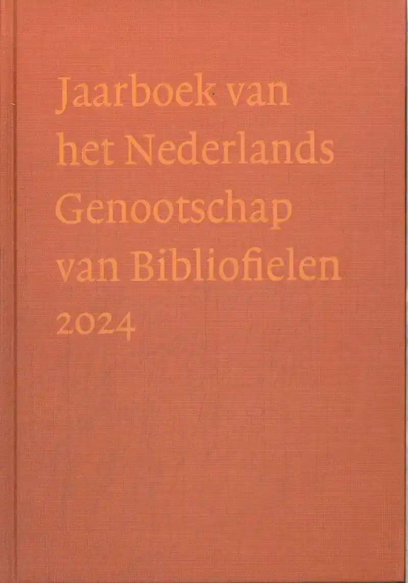 JAARBOEK VAN HET NEDERLANDS GENOOTSCHAP VAN BIBLIOFIELEN 202
