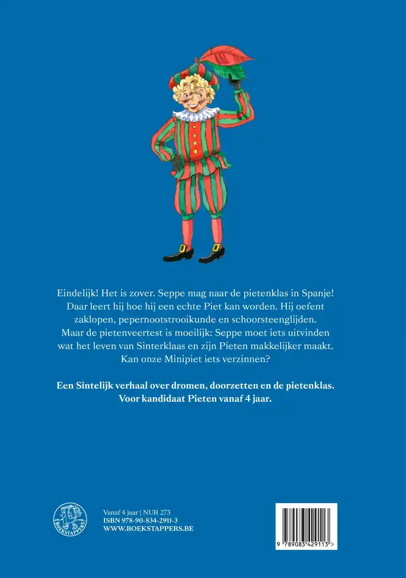 MINIPIET NAAR DE PIETENKLAS