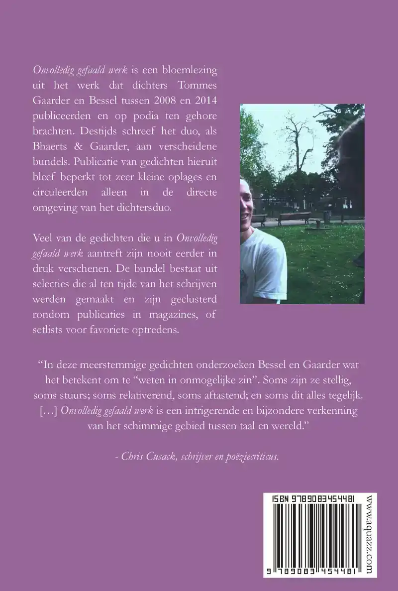 ONVOLLEDIG GEFAALD WERK