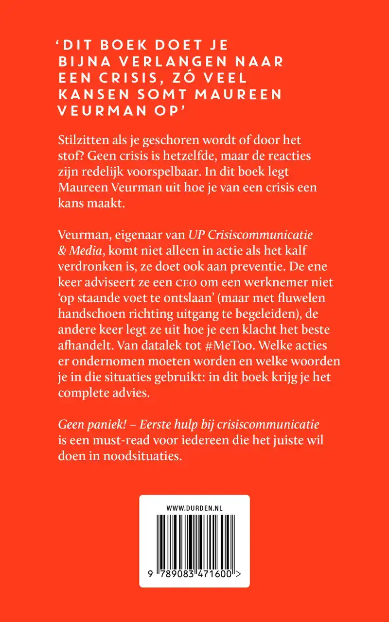 GEEN PANIEK!