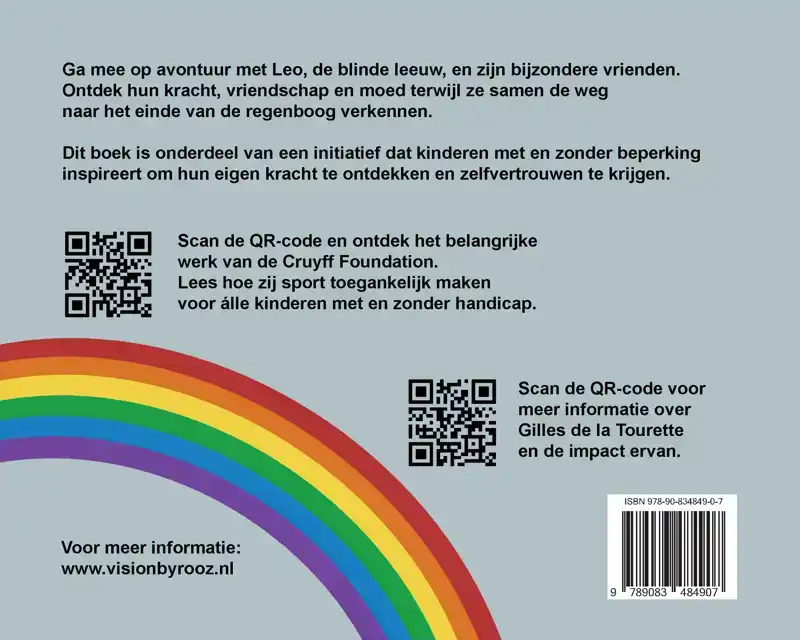LEO, DE BLINDE LEEUW EN DE ZOEKTOCHT NAAR HET EINDE VAN DE R