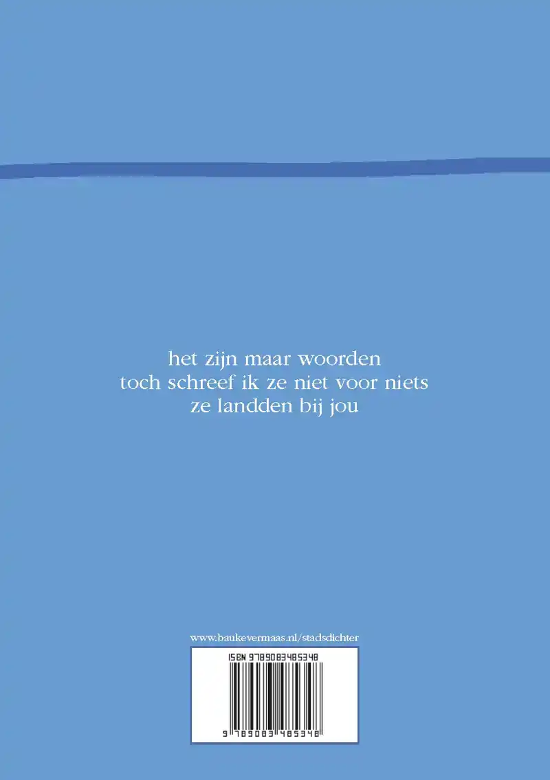 VOOR JOU SCHRIJF IK MIJN VINGERS BLAUW