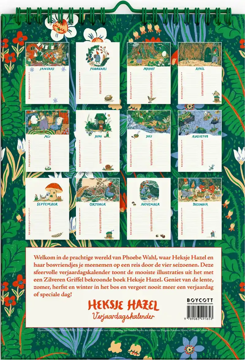 HEKSJE HAZEL VERJAARDAGSKALENDER