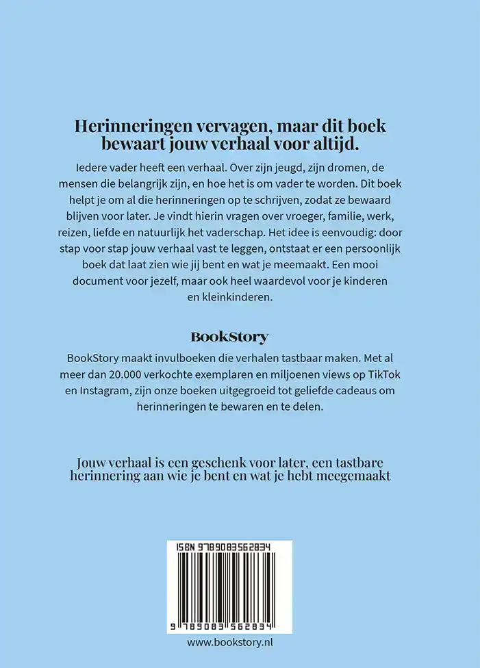 PAPA, IK WIL JE VERHAAL WETEN
