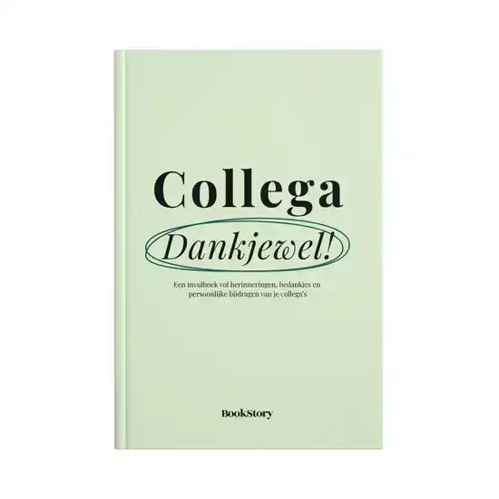 COLLEGA DANKJEWEL!
