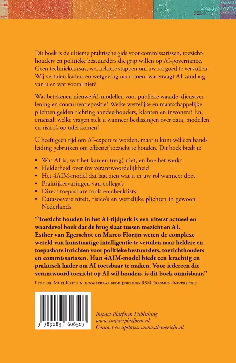 TOEZICHT HOUDEN IN HET AI-TIJDPERK